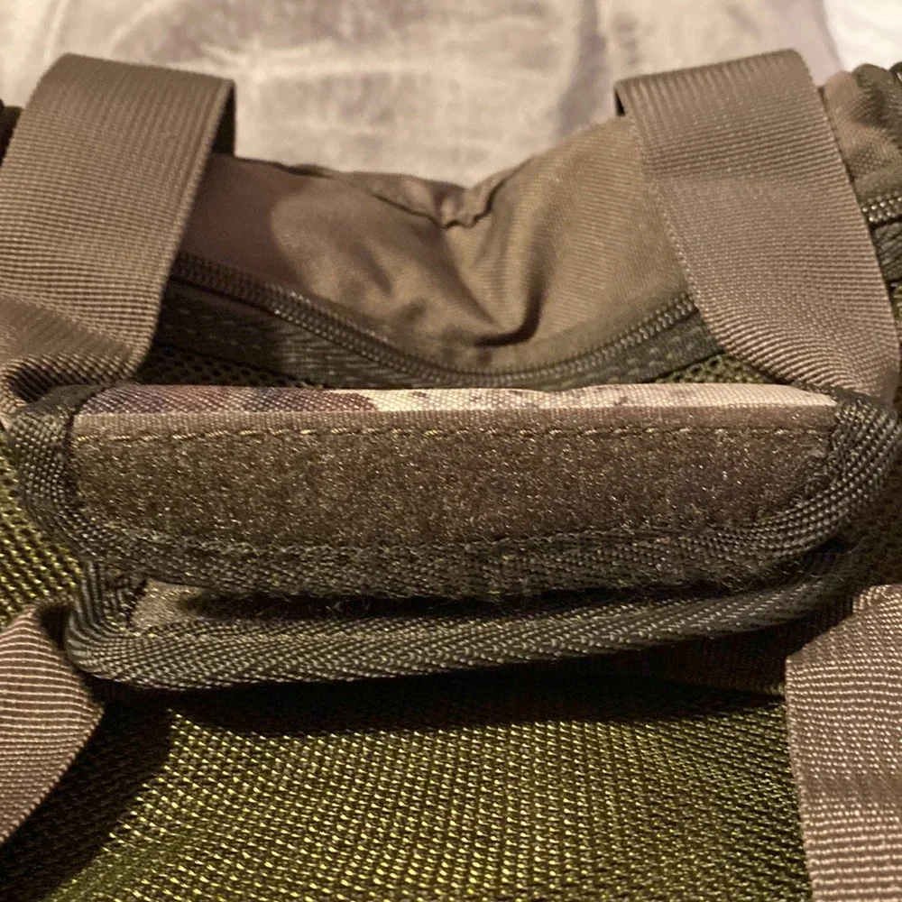 - Cabela’s camp duffle bag